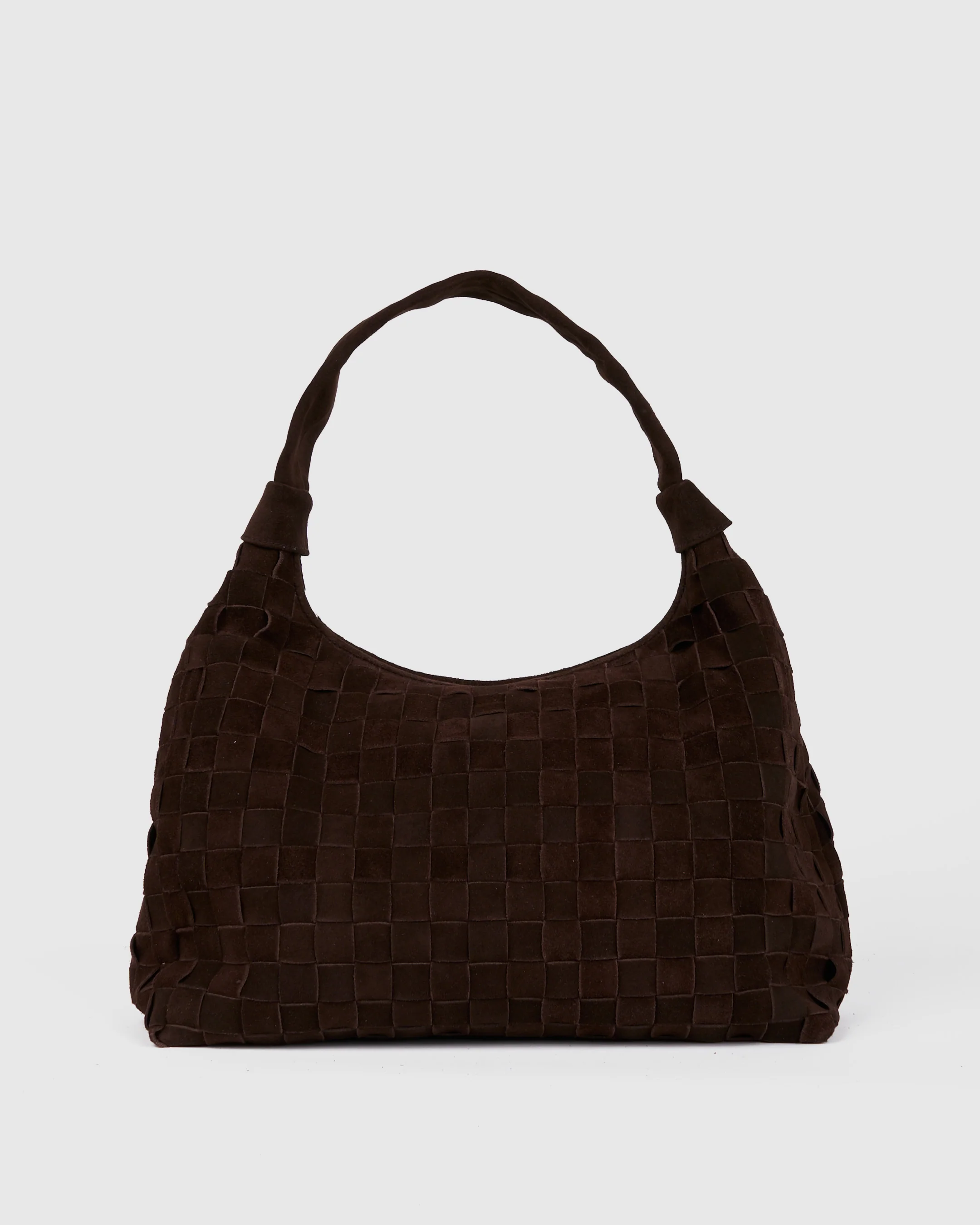 Big Dandy Braided Suede Chocolate