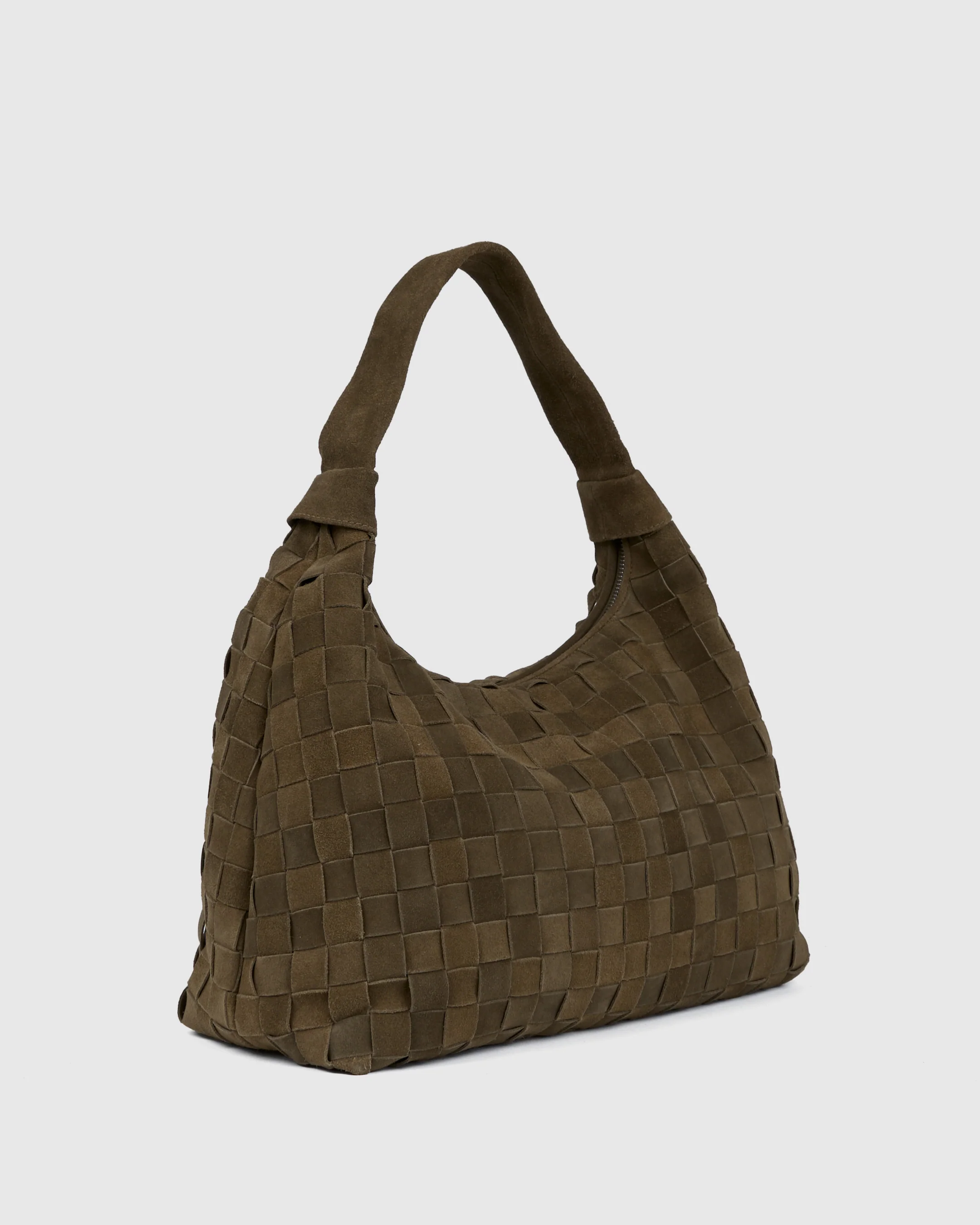 Big Dandy Braided Suede Dusty Olive - Image 2