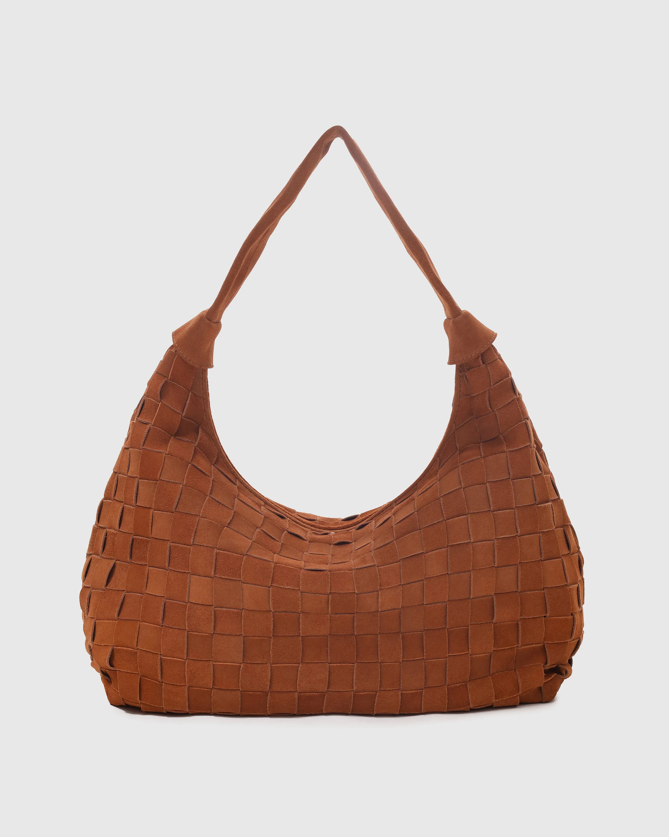 Big Dandy Braided Suede Pecan Brown - Image 3