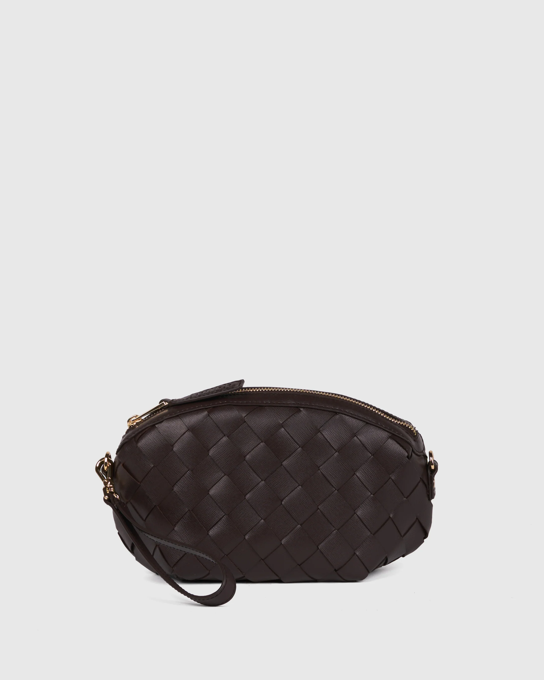 Cara Braided Florence Chocolate w. Gold - Image 2