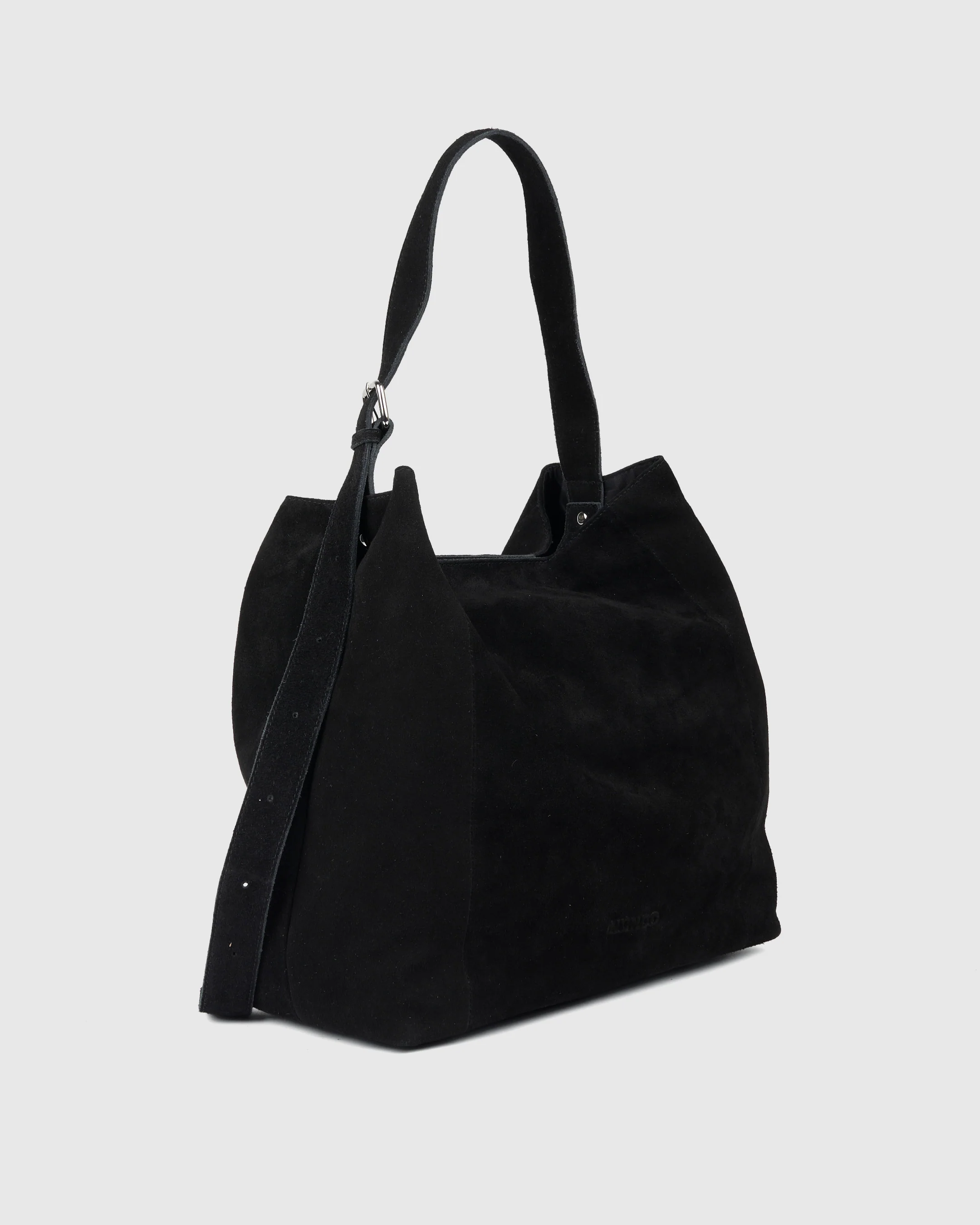 Chiara Large Suede Black - Image 2