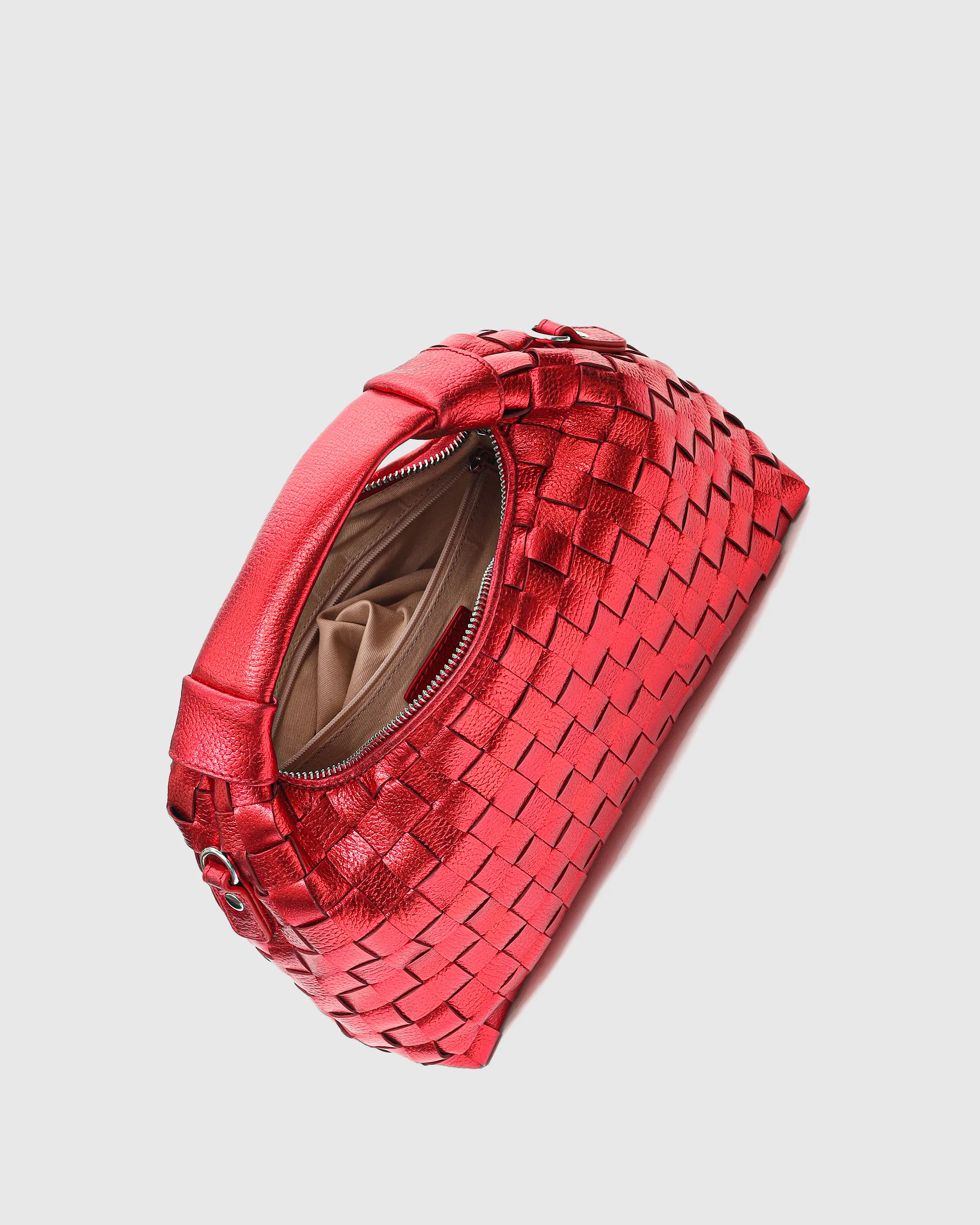 Dandy Braided Metallic Bright Red - Image 3