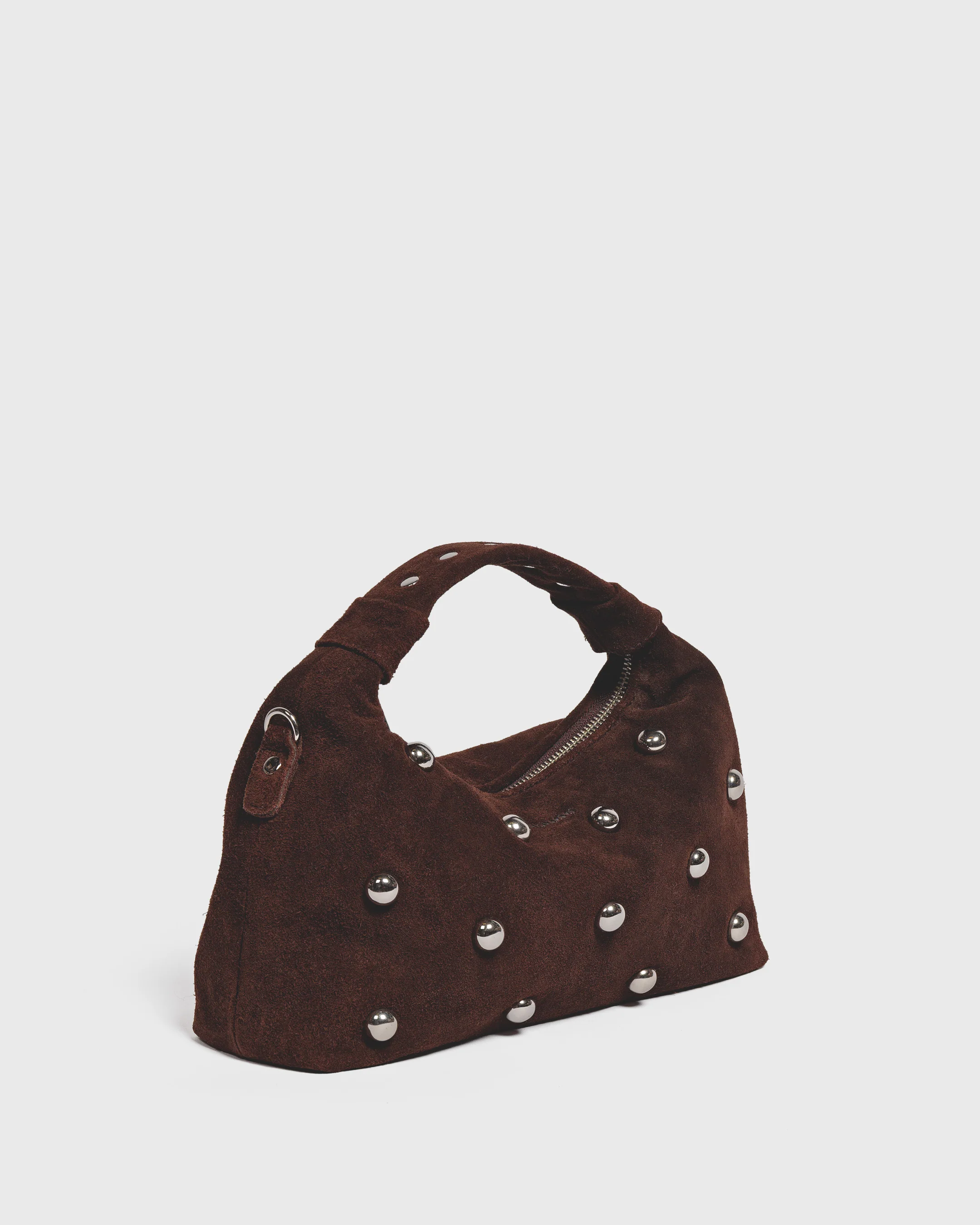 Dandy Rivet Suede Chocolate - Image 3