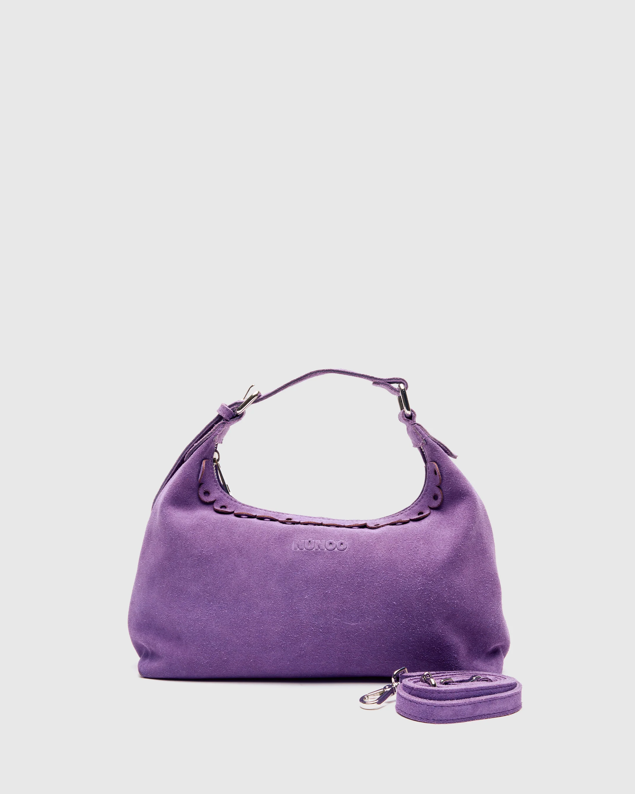 Dandy Scallop Suede Dark Purple - Image 3