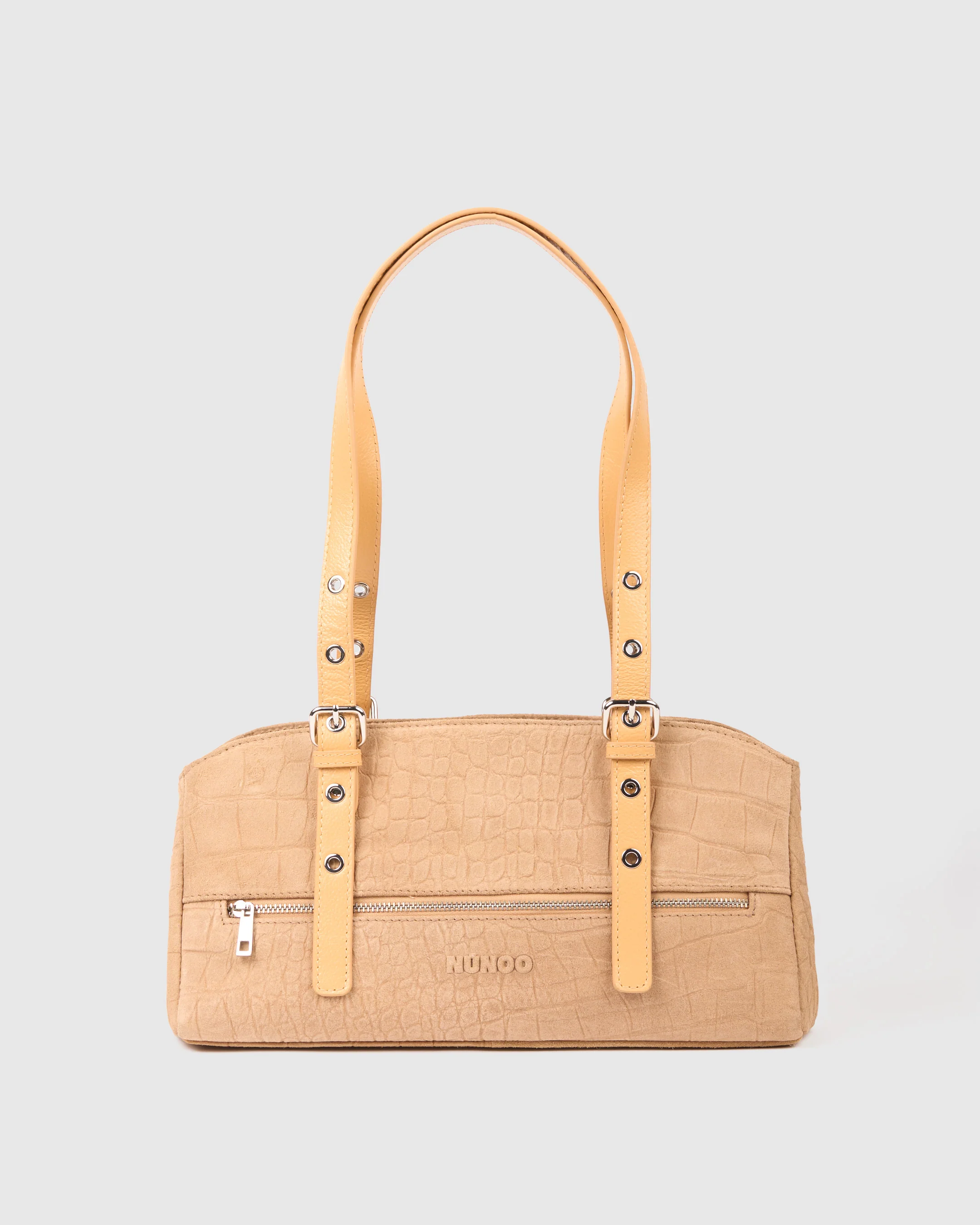 Hazel Scale Suede Cream