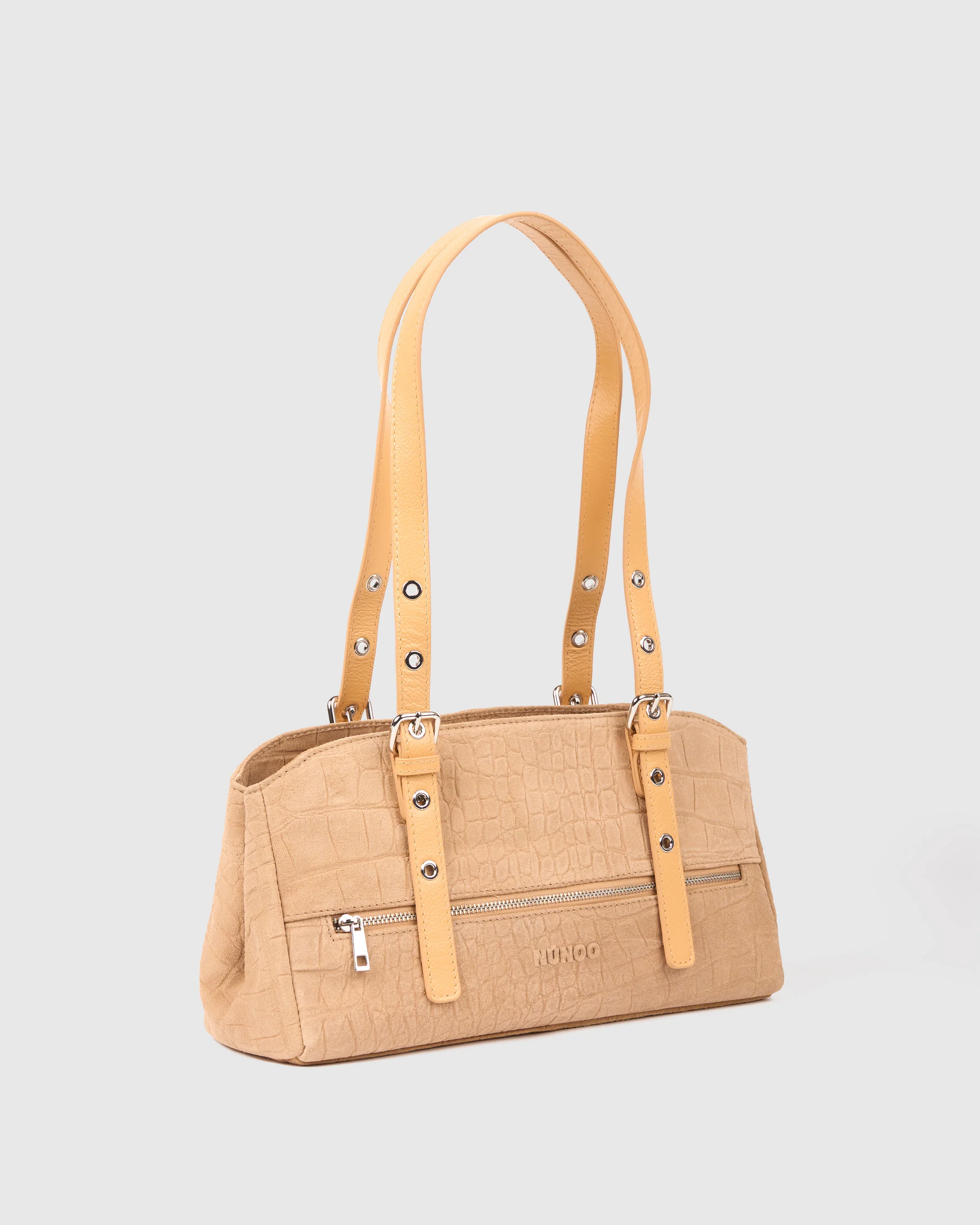 Hazel Scale Suede Cream - Image 2