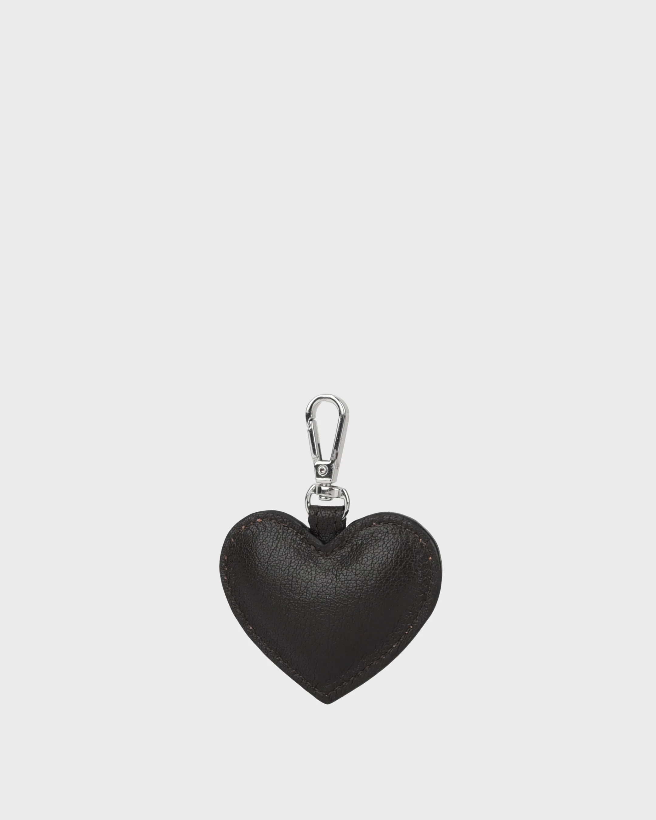 Heart Bag Charm Mountain Chocolate - Image 2