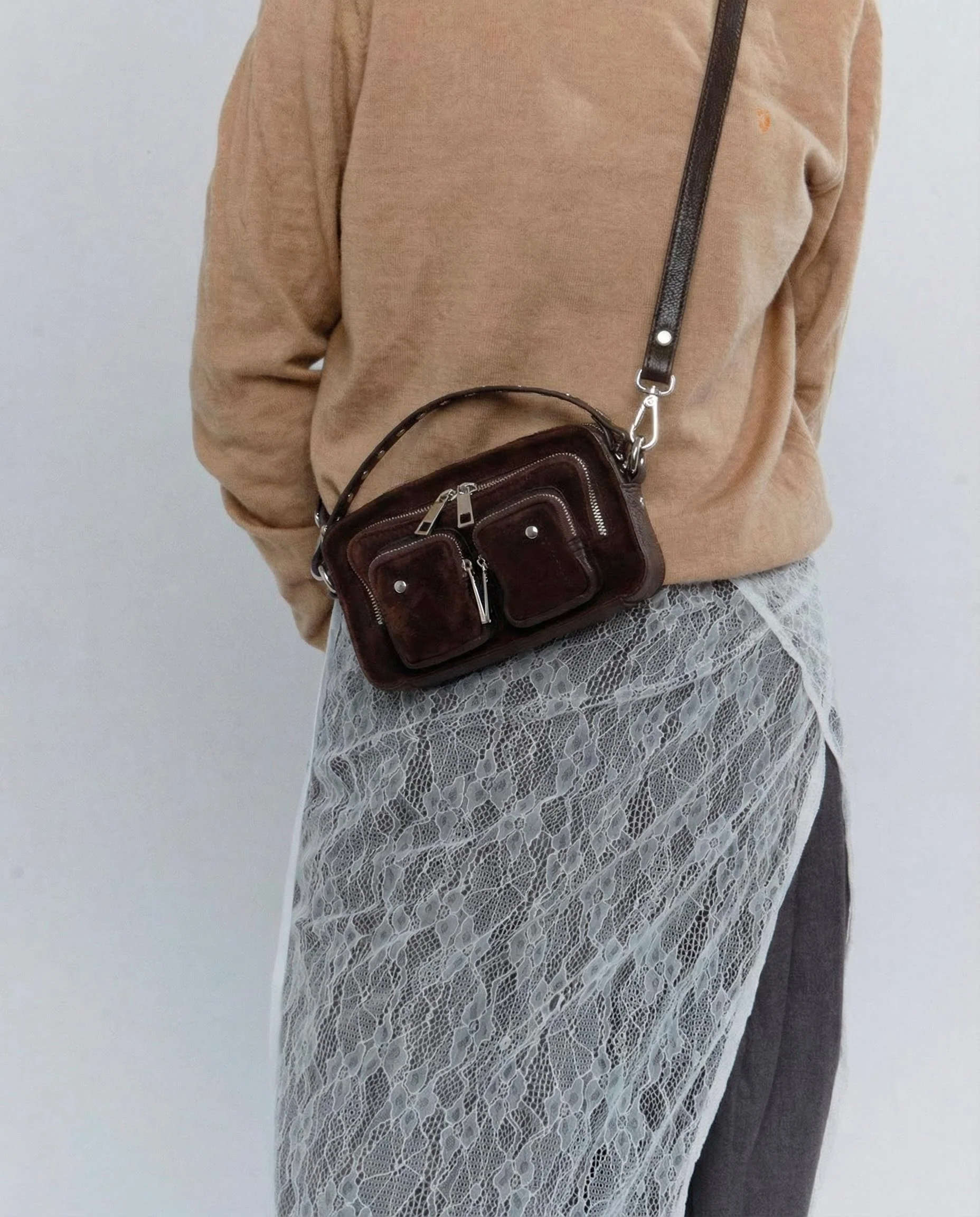 Helena Suede Chocolate - Image 2