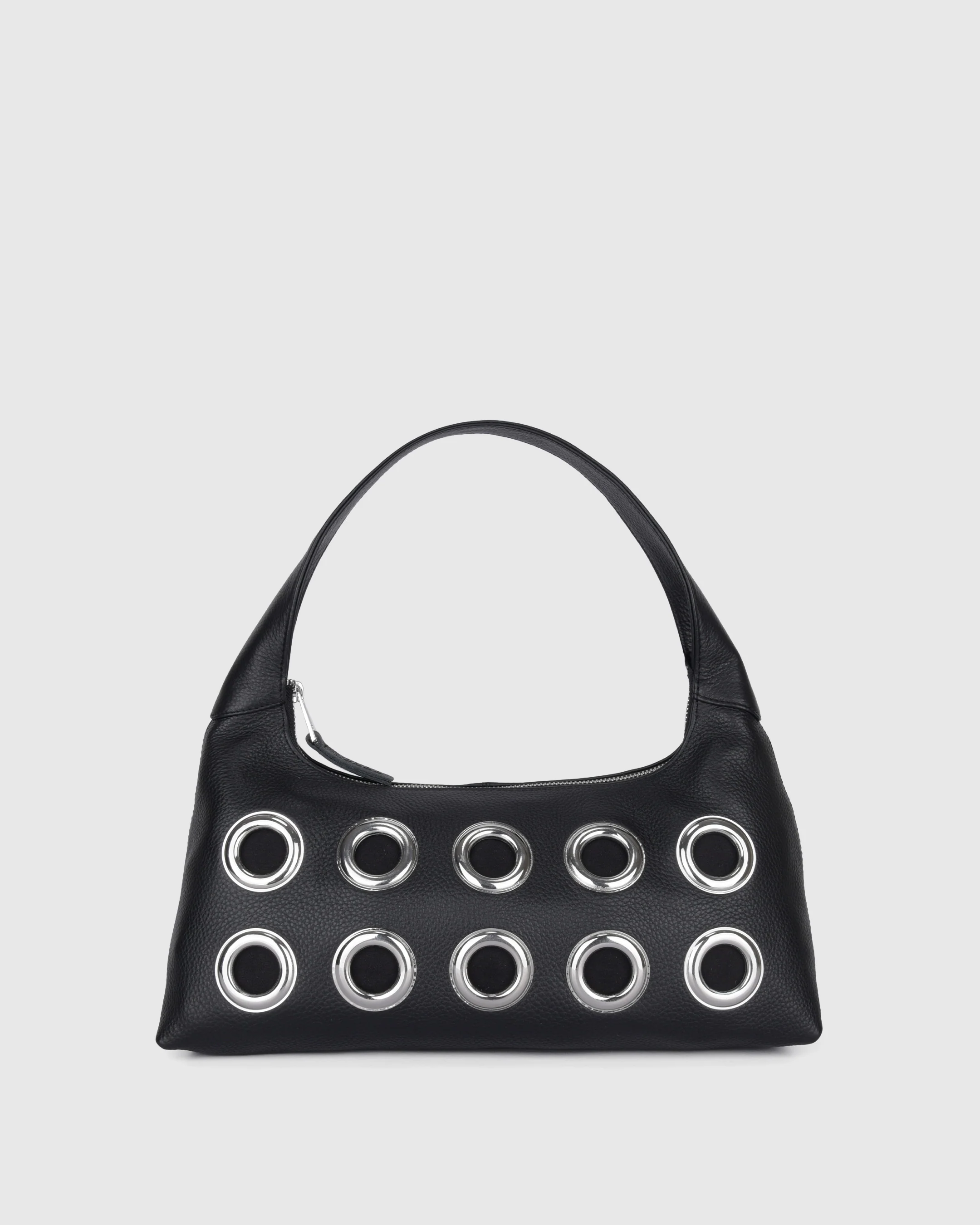 Large Dandy Eyelet Soft Black