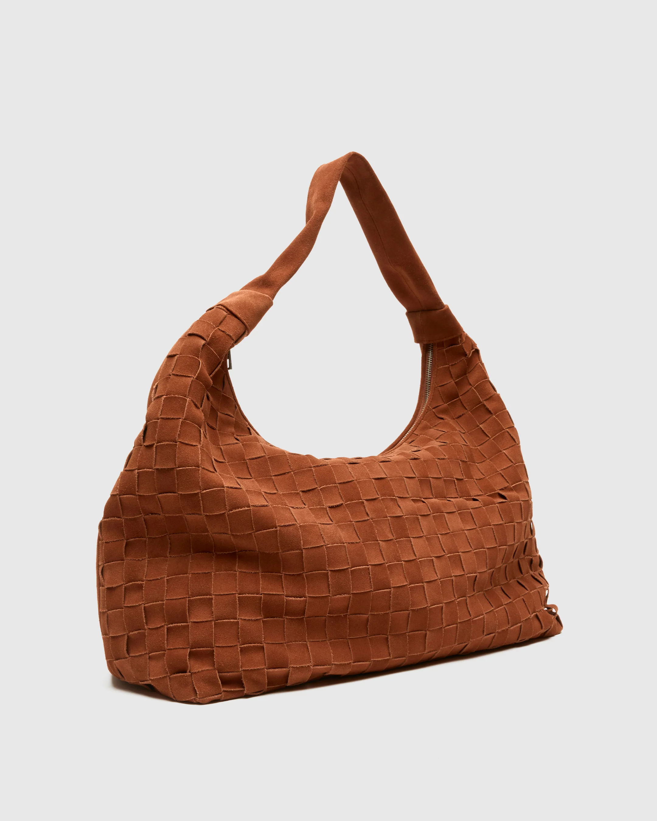 Maxi Dandy Braided Suede Redwood - Image 2