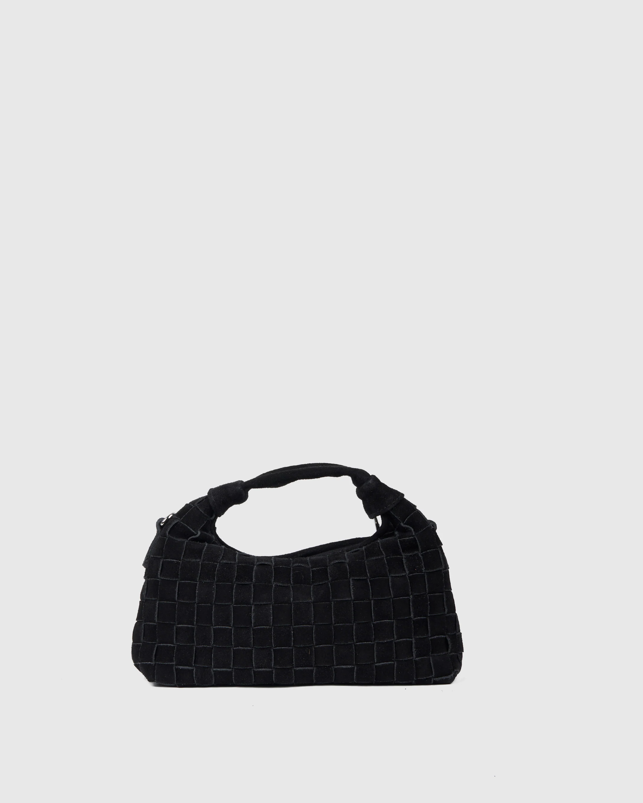 Mini Dandy Braided Suede Black - Image 4