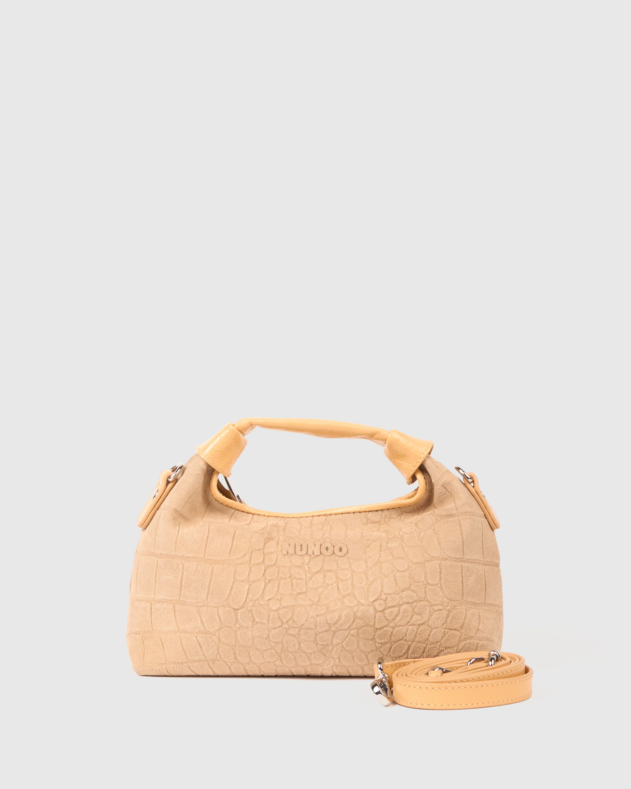 Mini Dandy Scale Suede Cream - Image 3
